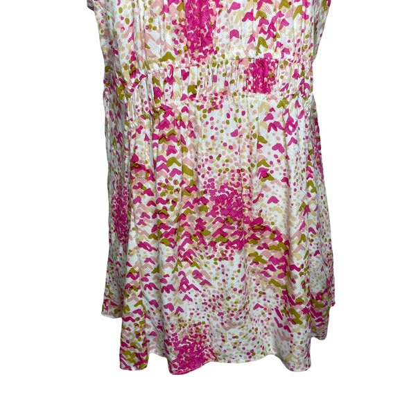 Anthropologie Maeve Bretta Gathered Swing Tank Top Floral - Picture 7 of 12